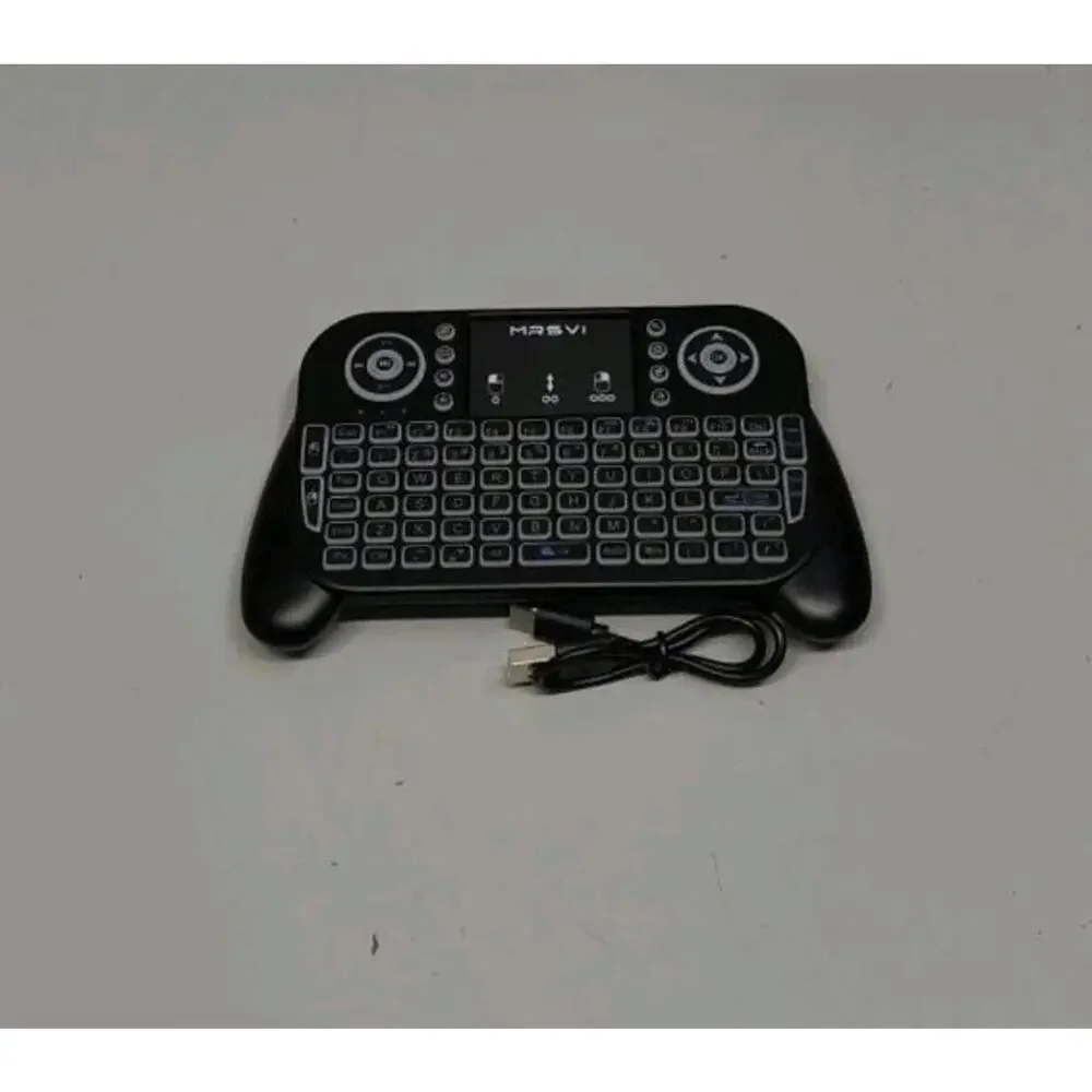 Mini Wireless Keyboard Touchpad | Backlit | 2.4GHz USB | PC TV Android